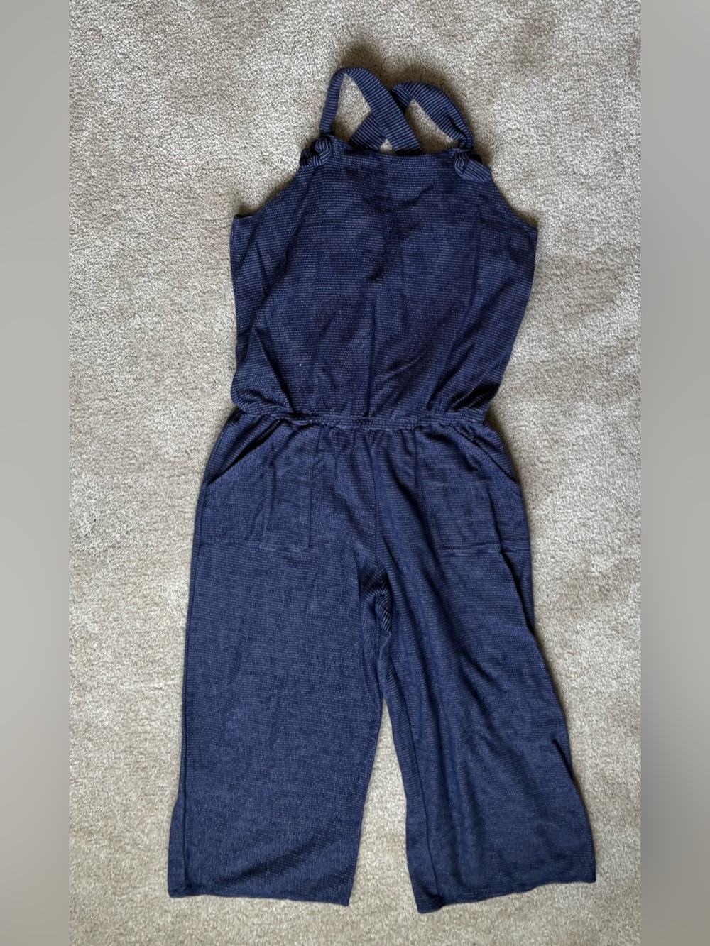 Cat & Jack Navy Top with Orange Logo